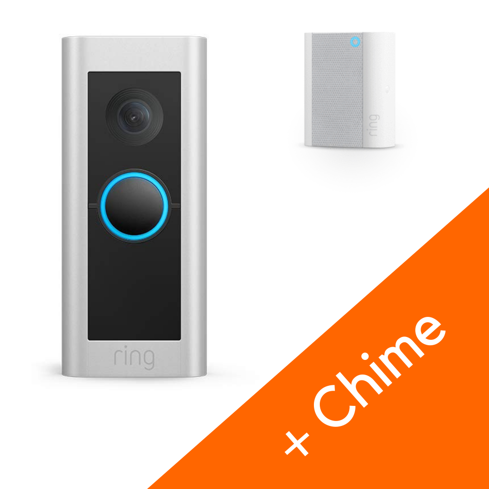 Premium Ring Wired Video Doorbell Pro