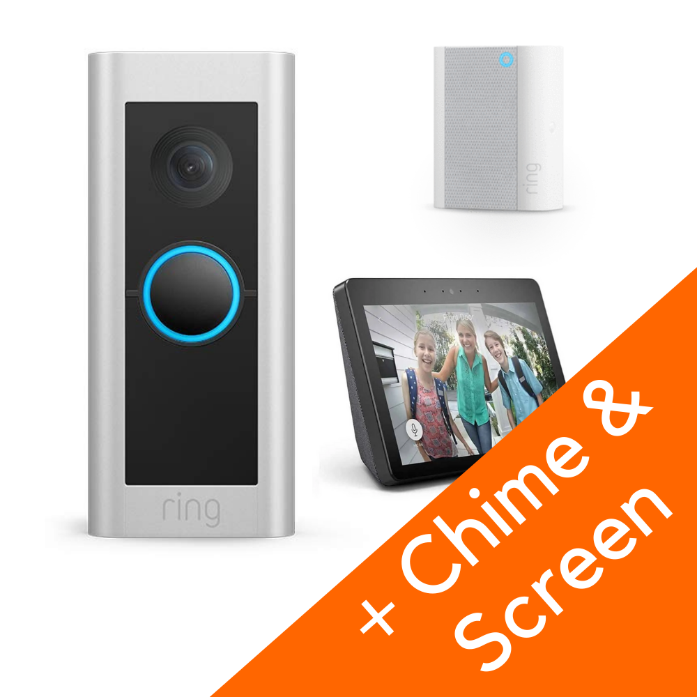 Premium Ring Wired Video Doorbell Pro